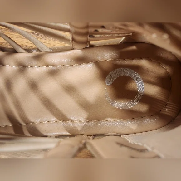 Journey & Crew Womens Tru Comfort Foam Caged Gladiator Wedge Sandal Size 9 - Picture 4 of 6